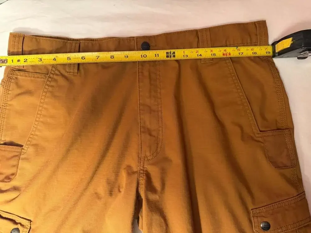 Carhartt Relaxed Fit Ripstop Cargo Shorts Brown 38